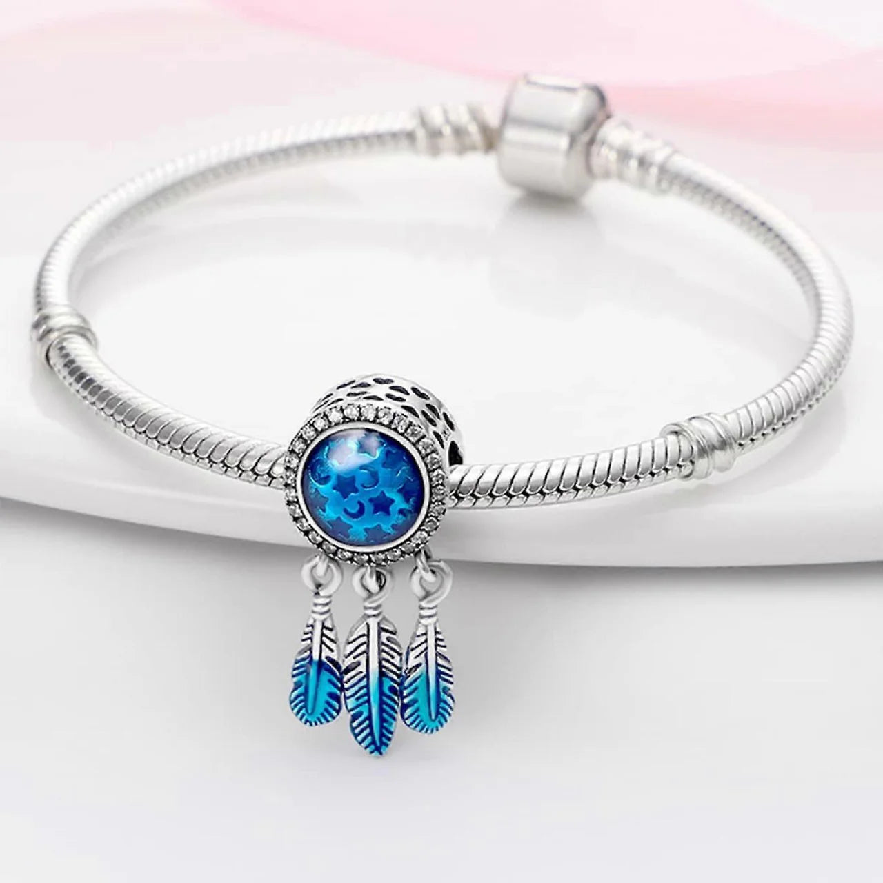 Charm Atrapasueños De Luna & Estrellas