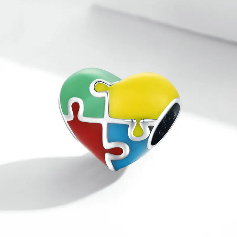 Charm Corazon de Rompecabezas