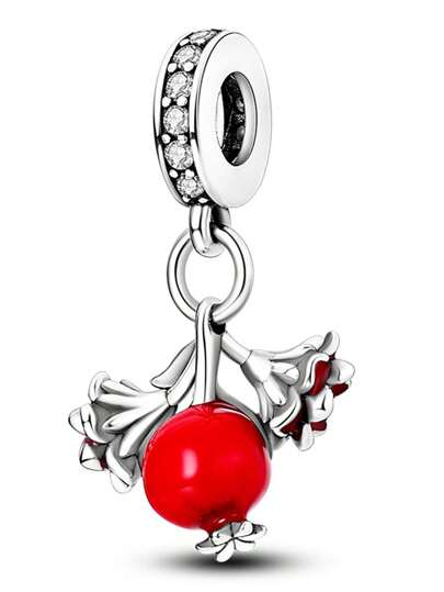 Charm Flor y Fruta Roja