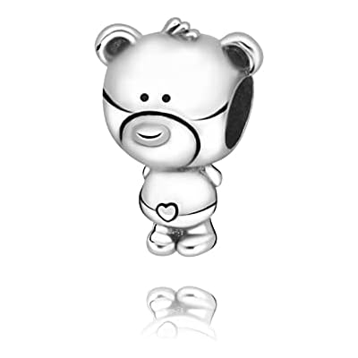 Charm Dulce Osito Plata