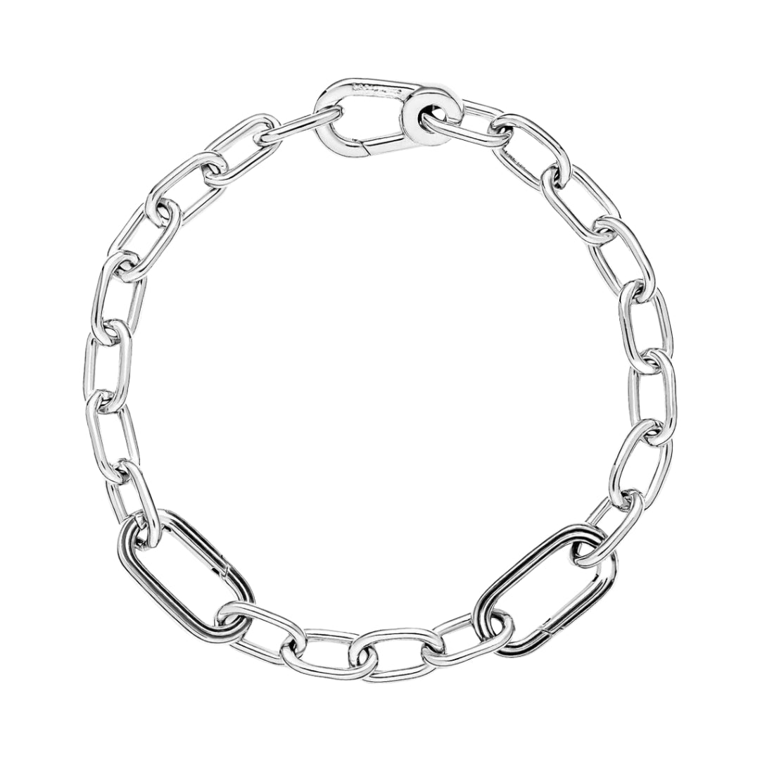 Pulsera Eslabon Plata