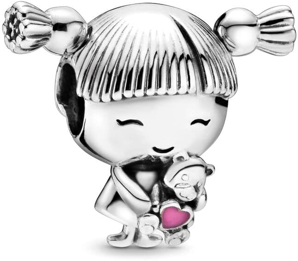 Charm Niña con Peluche