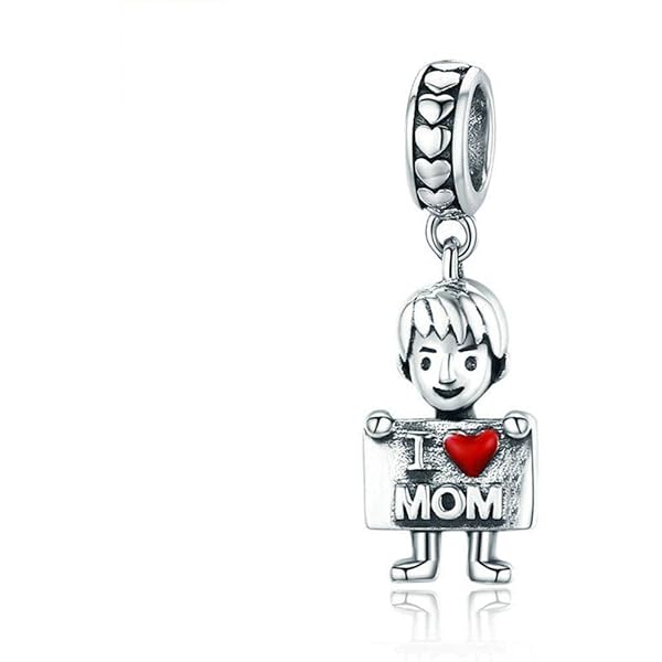 Charm Hijo "I Love Mom"