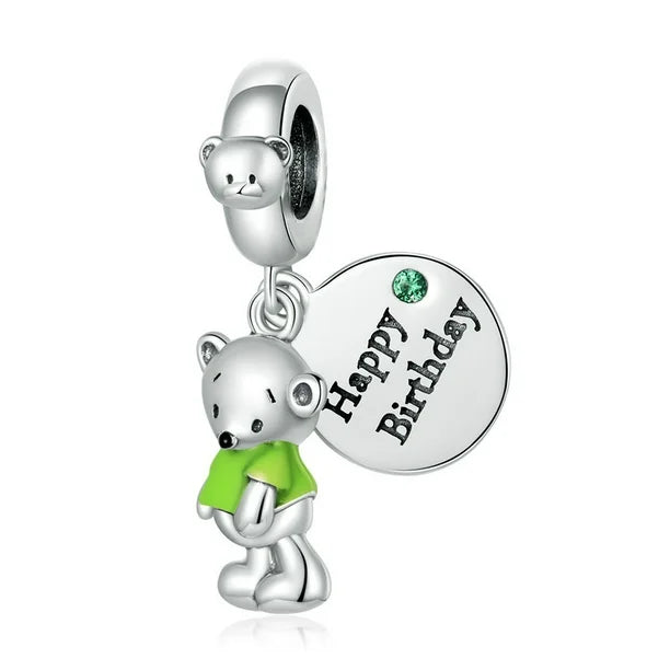 Charm Oso "Happy Birthday"