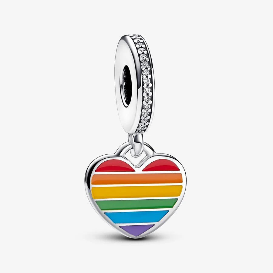 Charm Corazón con Orgullo