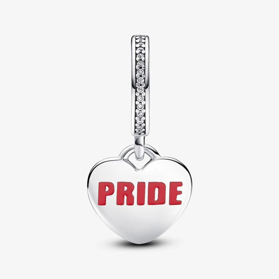 Charm Corazón con Orgullo