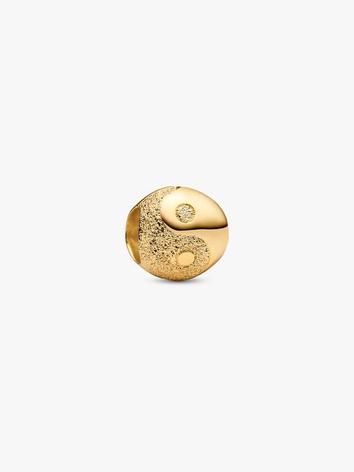 Charm Yin y Yang con textura