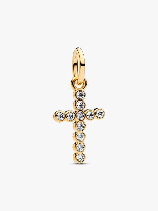 Charm colgante Cruz dorada