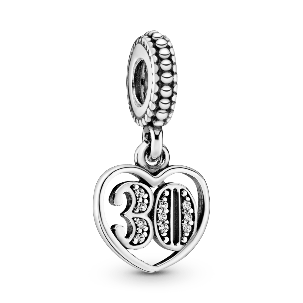 Charm Corazon 30 Brillante