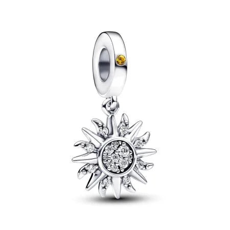 Charm Sol Plateado