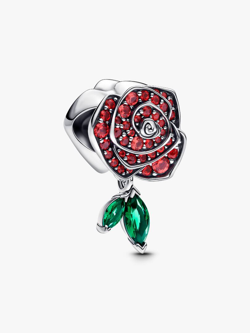 Charm Rosa Brillante en Flor