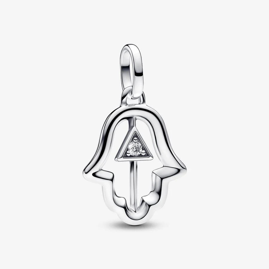 Charm Medallón Hamsa de Protección