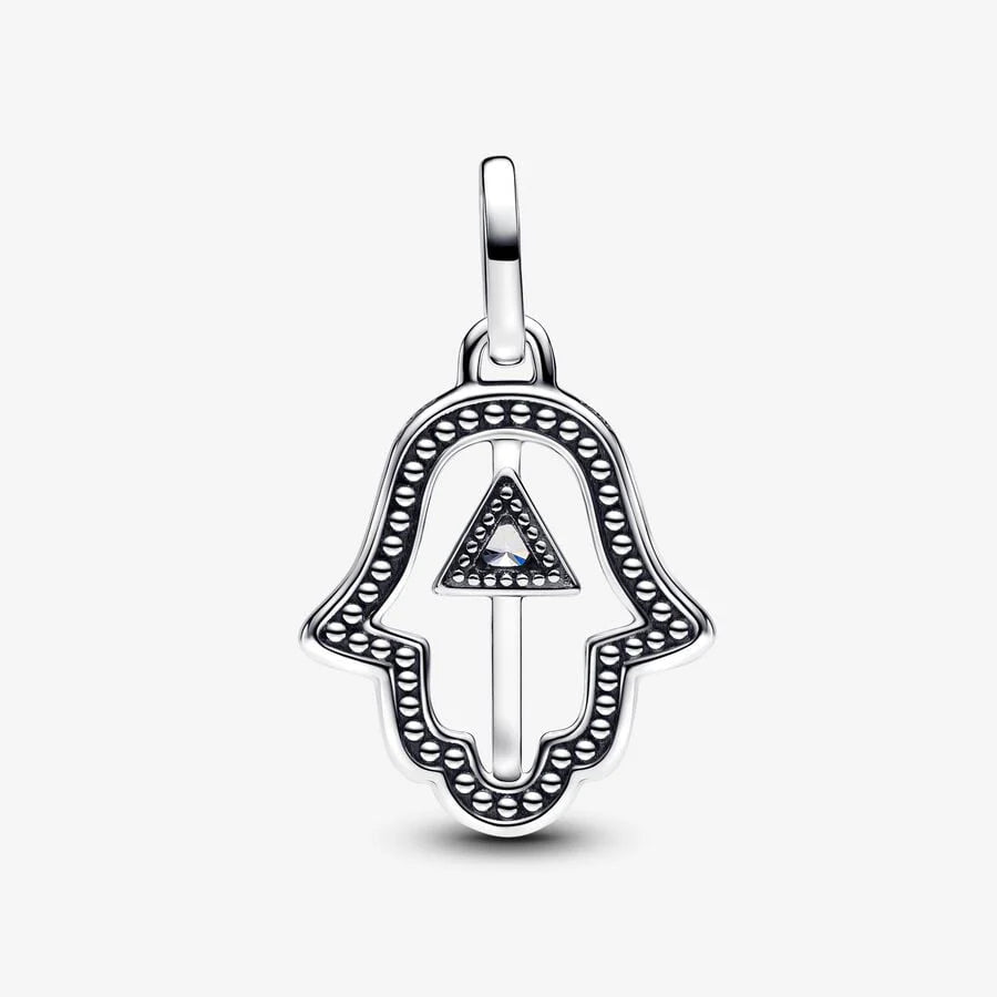 Charm Medallón Hamsa de Protección