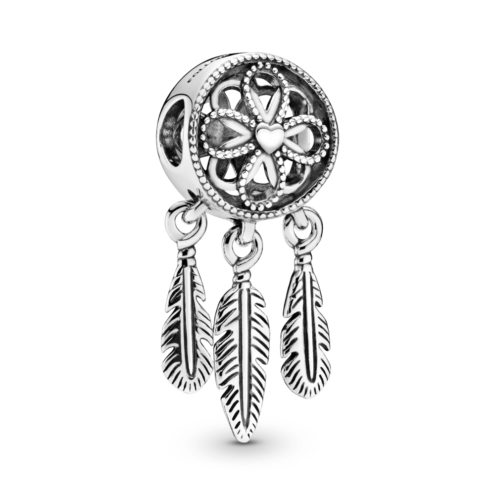 Charm Atrapa Sueños Plateado