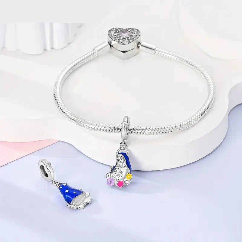 Charm Virgen María y Jesús