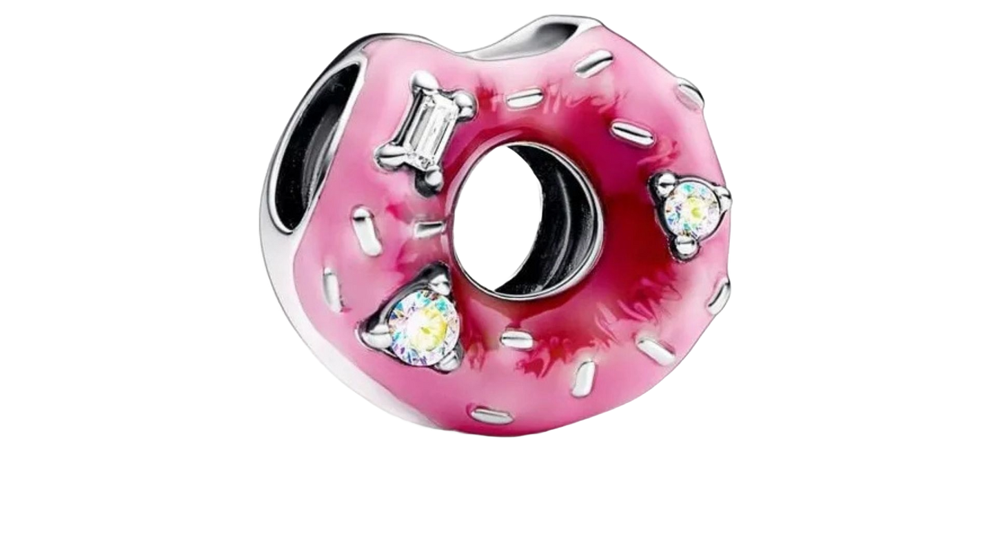 Charm Donut Rosa
