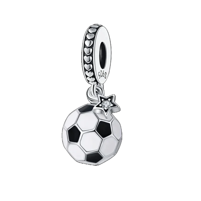 Charm Balón de Fútbol y Estrella