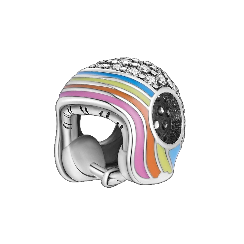 Charm Casco de Arcoiris