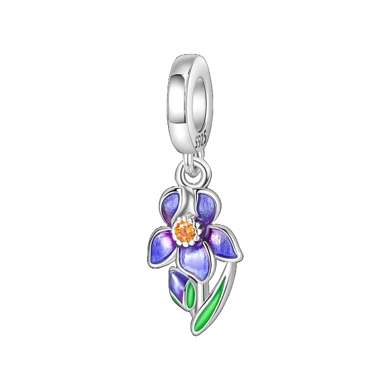 Charm Flor Violeta