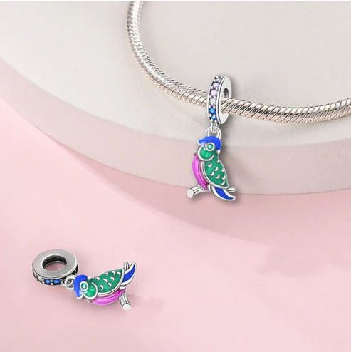 Charm Cotorro Verde