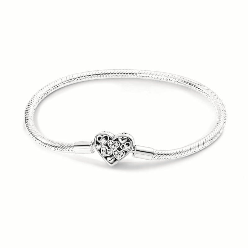 Pulsera Corazón de Cristal