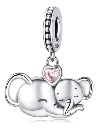 Charm Amor de Familia Elefante