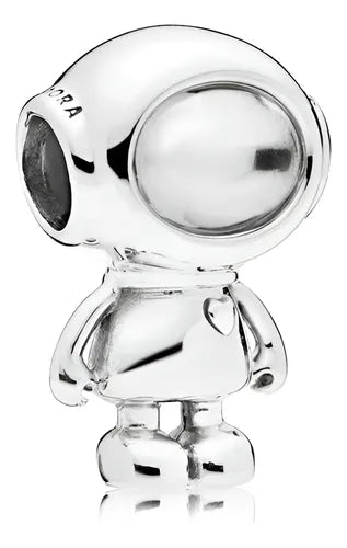 Charm Astronauta Plateado
