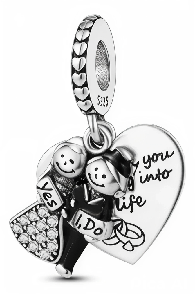 Charm Amor de Boda "Yes I Do"