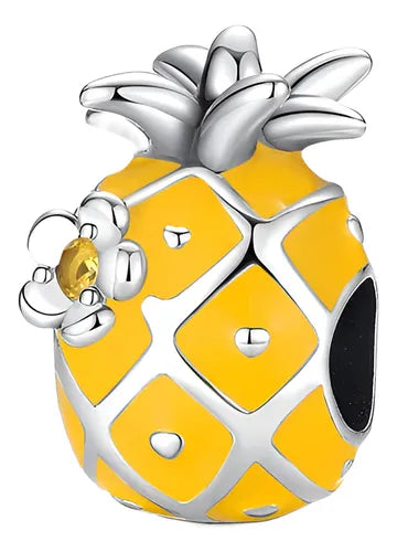 Charm Piña Dulce con Flor