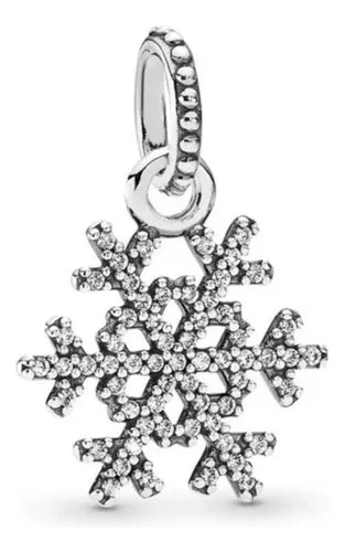 Charm Copo de Nieve de Diamantes