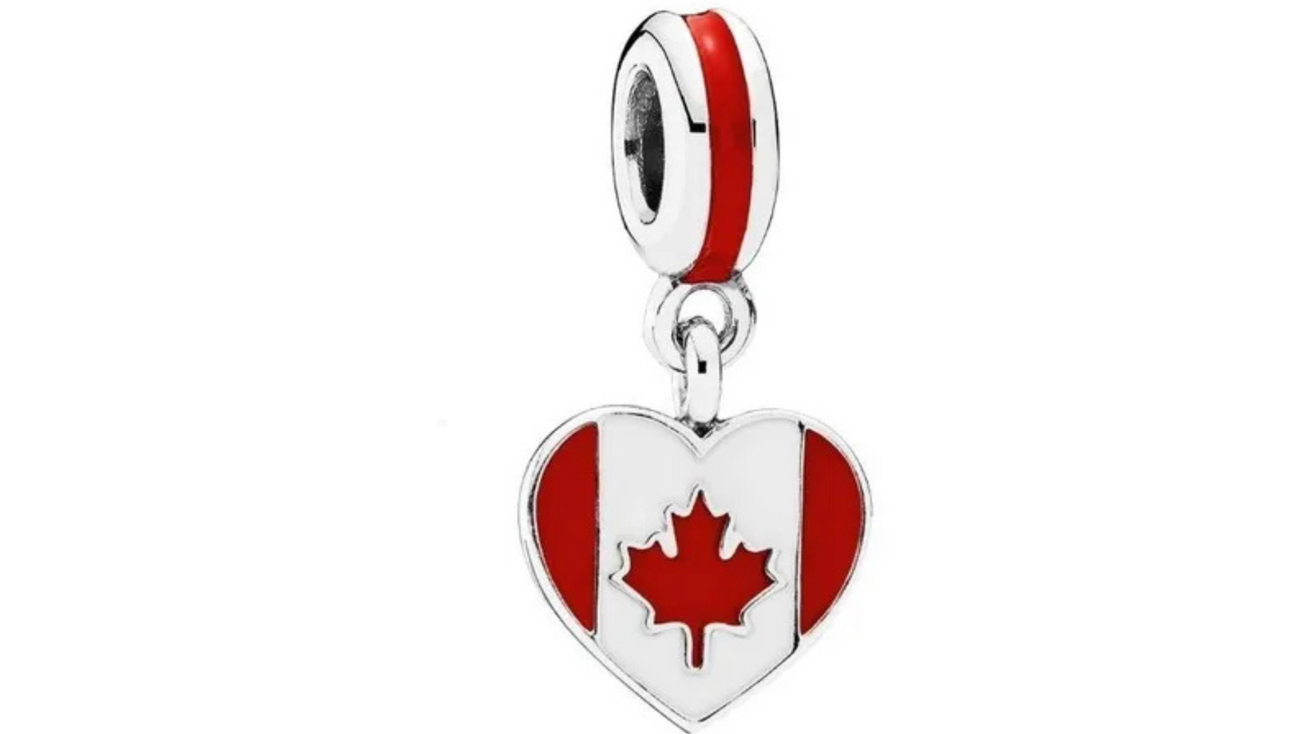 Charm Corazon Canadá
