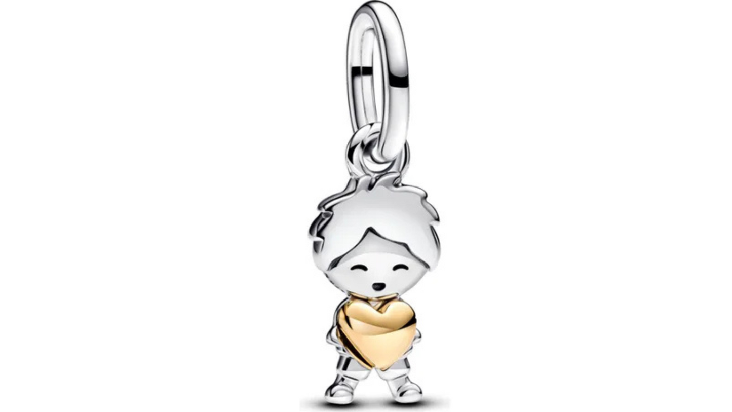 Charm Niño con Corazon de Oro