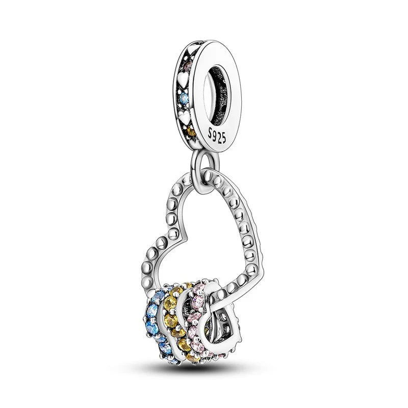 Charm Corazon de Triple Amor