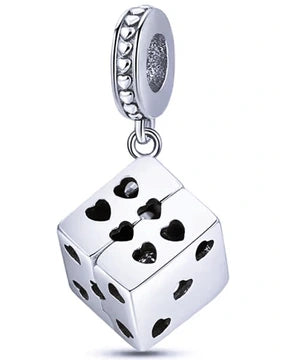 Charm Dado de Corazones