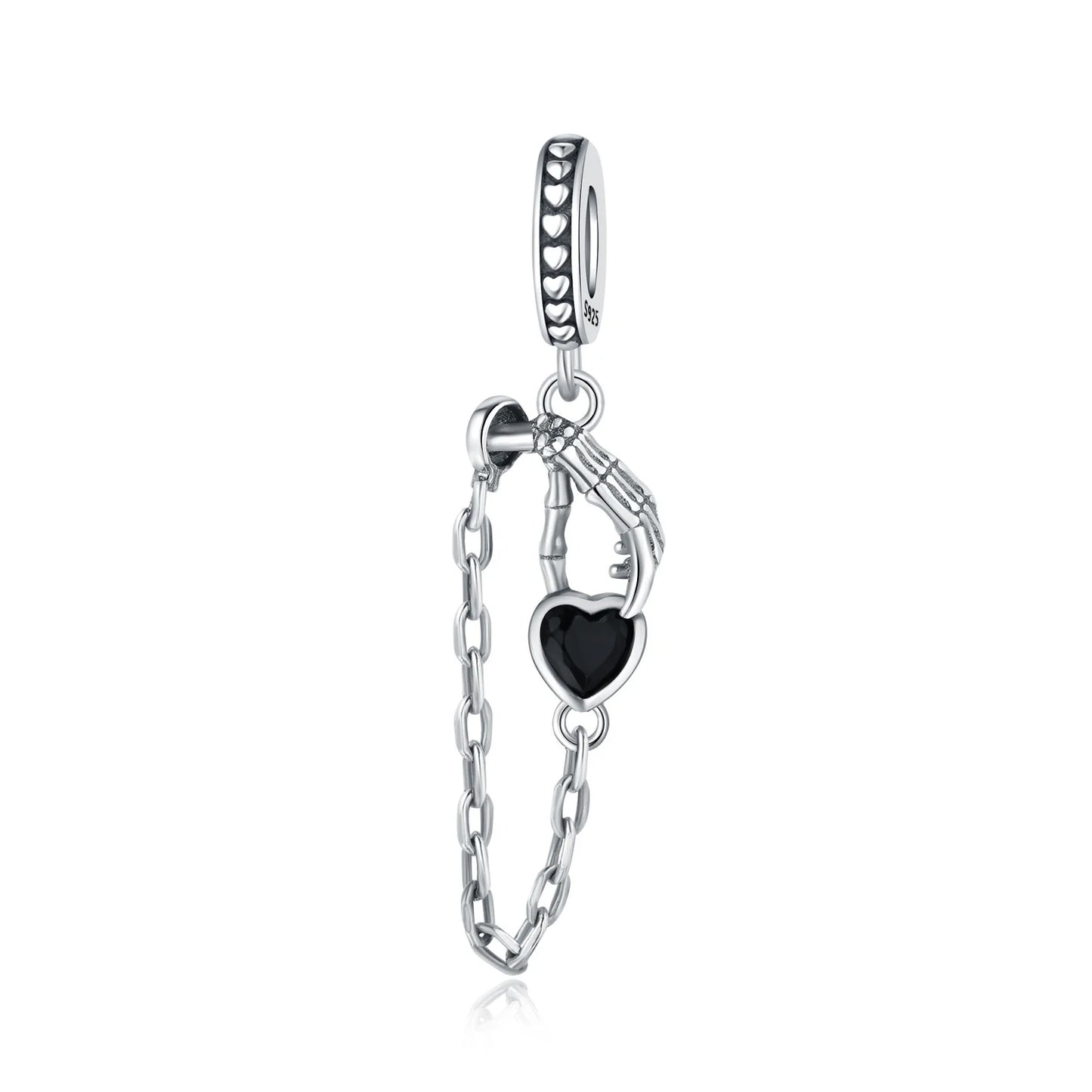 Charm Esqueleto con Corazon