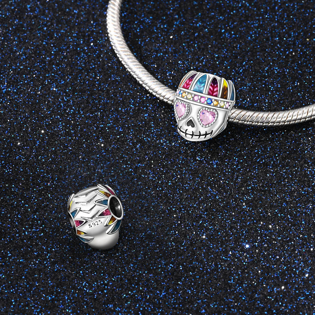 Charm Calavera Con Corona