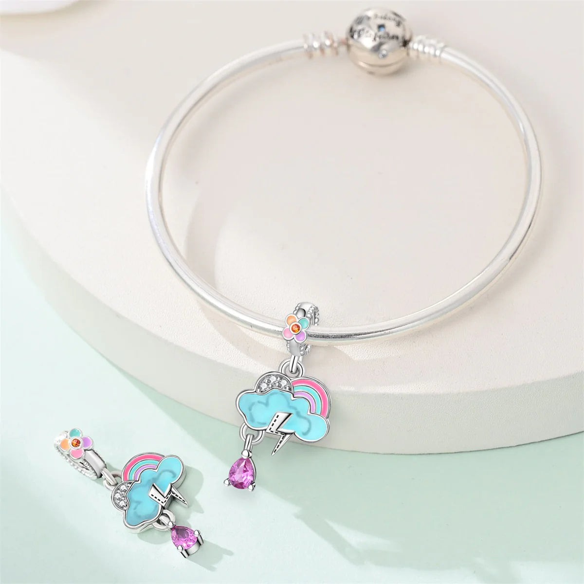 Charm Nube Azul