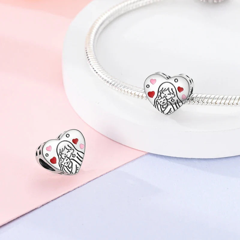 Charm Corazon de Chica y Gato