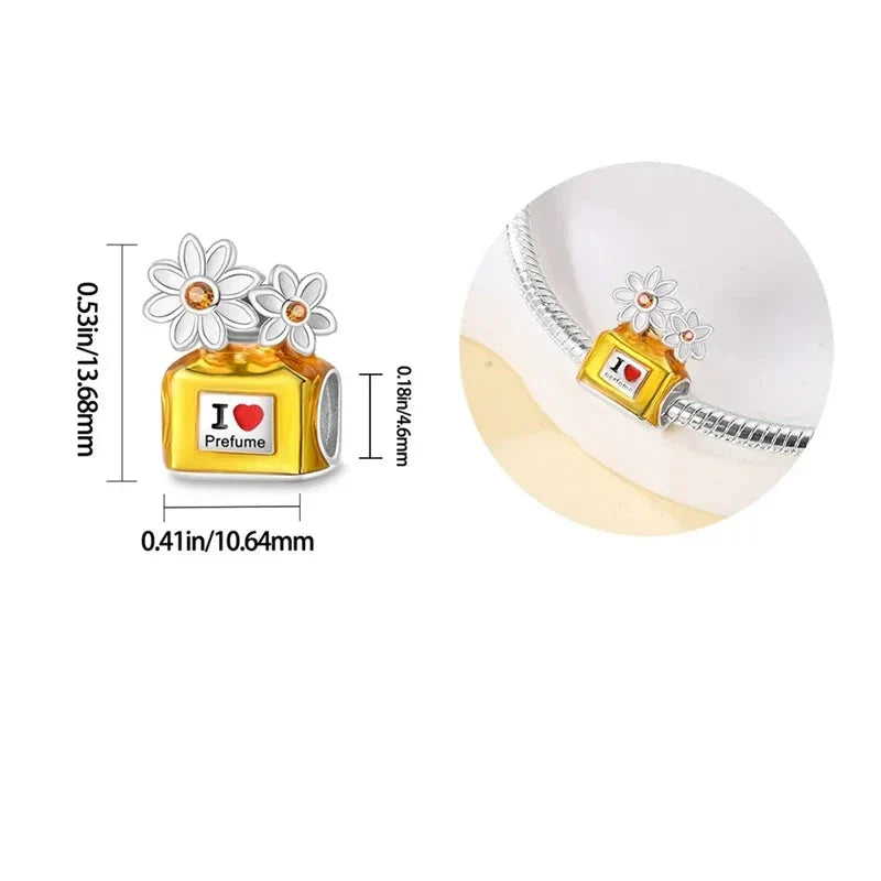 Charm Perfume Amarillo y Flor