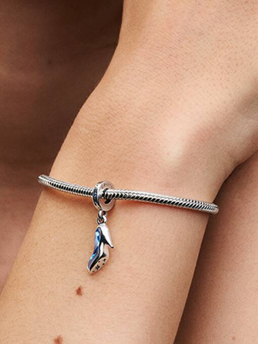 Charm colgante Zapatilla de Cristal