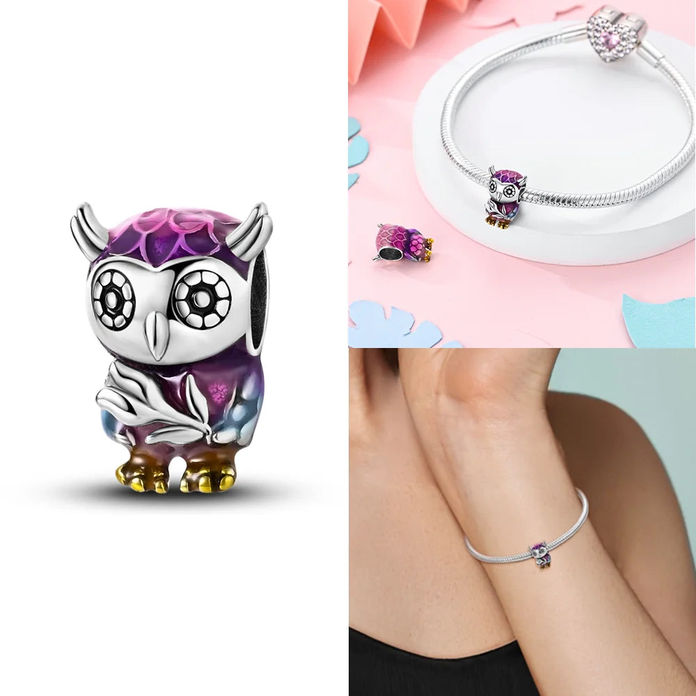 Charm Lechuza Morada