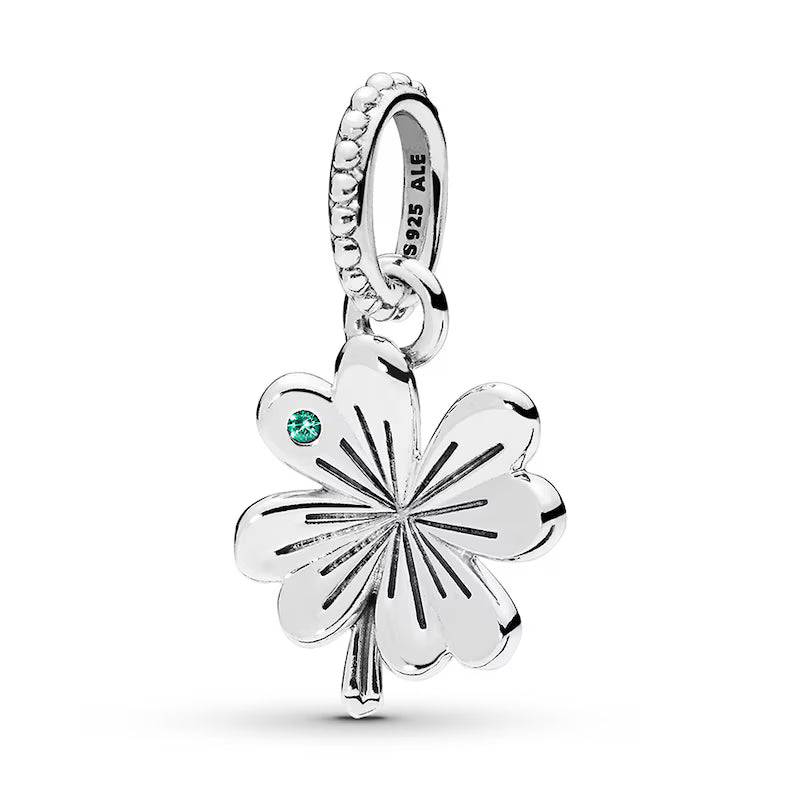 Charm Trébol Plateado