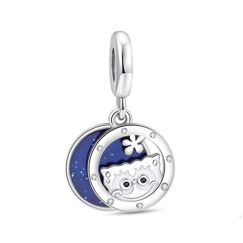 Charm Boob Esponja Fondo Azul