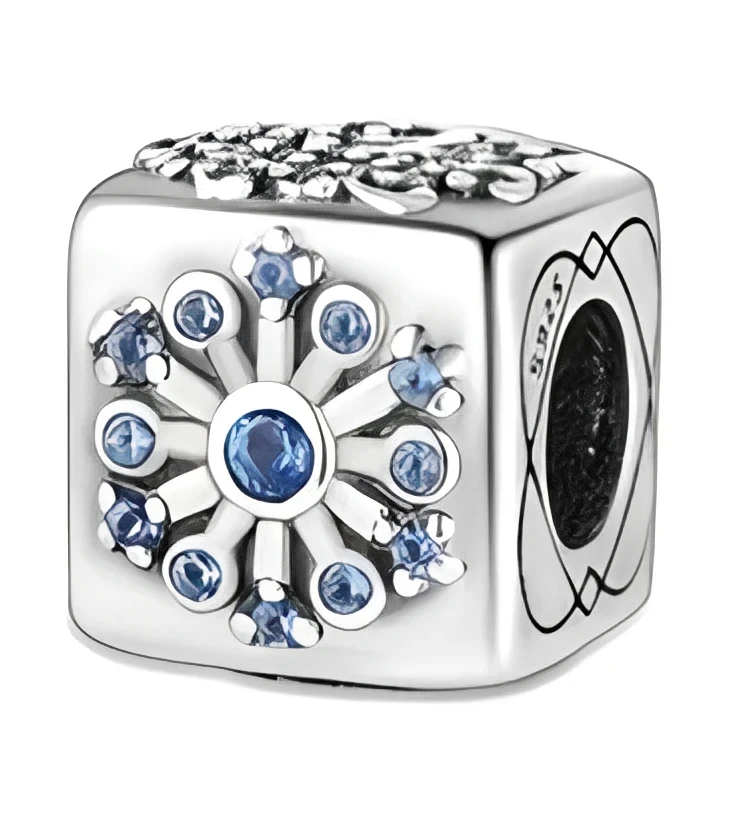 Charm Cubo Copo de Nieve