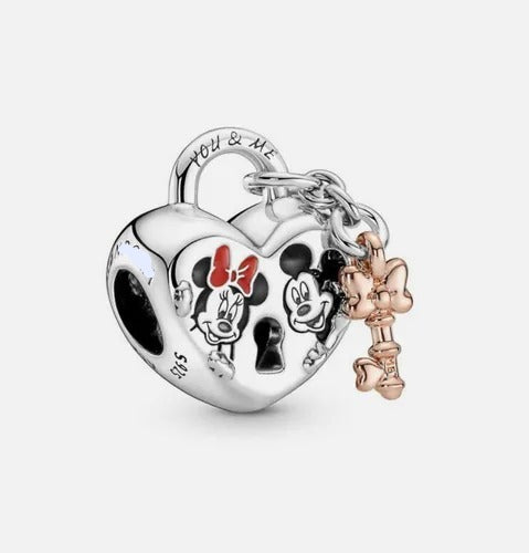 Charm Candado de Miky y Mini