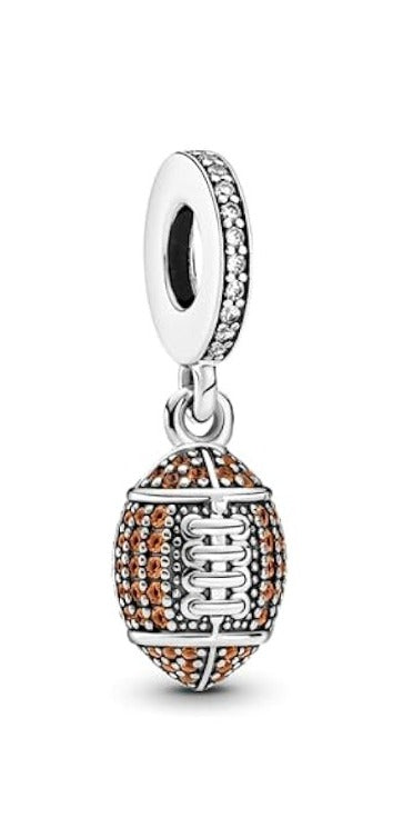 Charm Balon de Futbol Americano Brillante