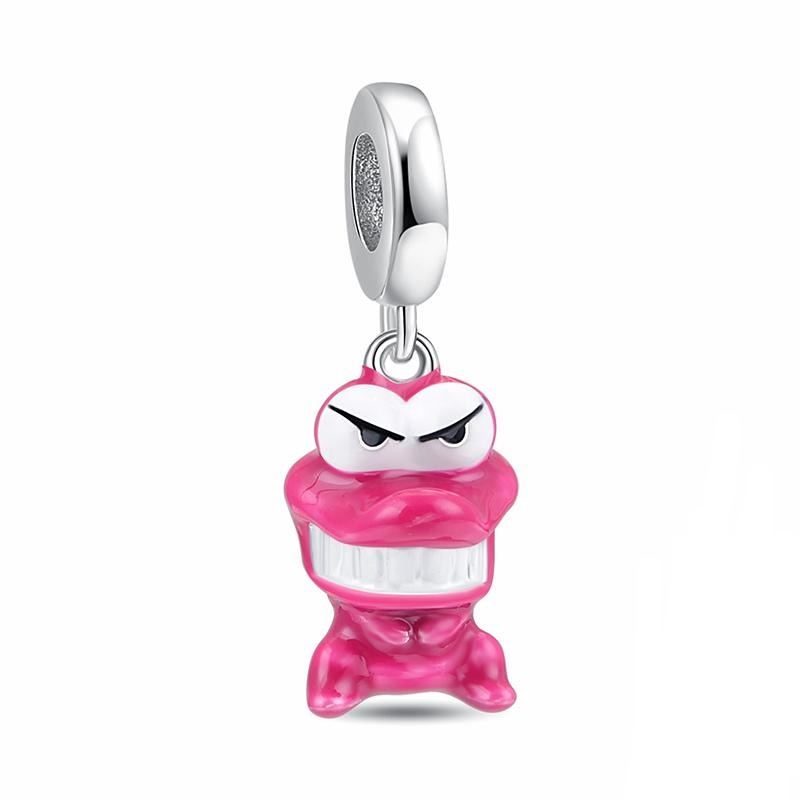 Charm Monstruo Furioso Rosa
