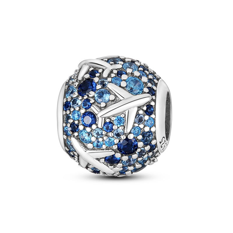 Charm Viajero Azul