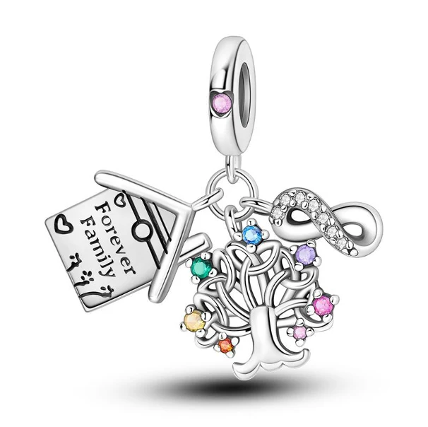 Charm Casa, Arbol y Infinito "Forever Family"