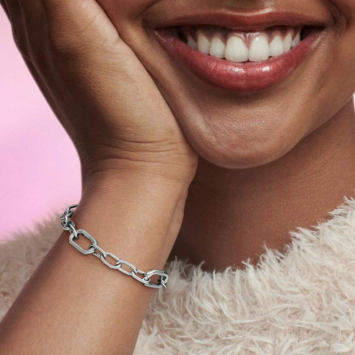 Pulsera Eslabon Plata